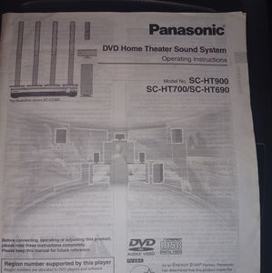 Panasonic surround sound sys